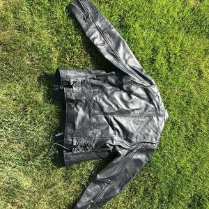 Woman’s leather jacket
